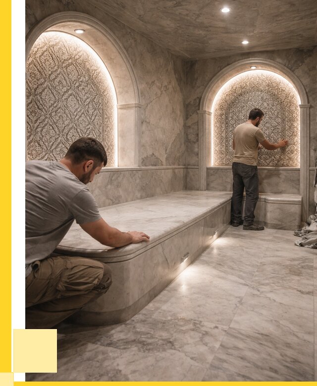 Турецкие бани под ключ в Скопине от 260525 р. | ЭриданСкп