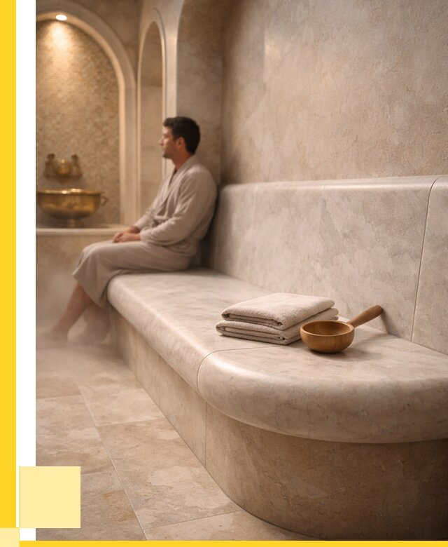 Сиденья для хамама в Скопине под ключ от 12505 р. | ЭриданСкп