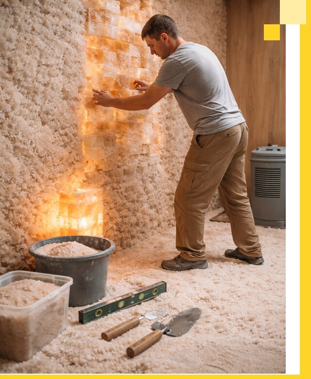 Проектирование и монтаж соляных комнат в Скопине под ключ