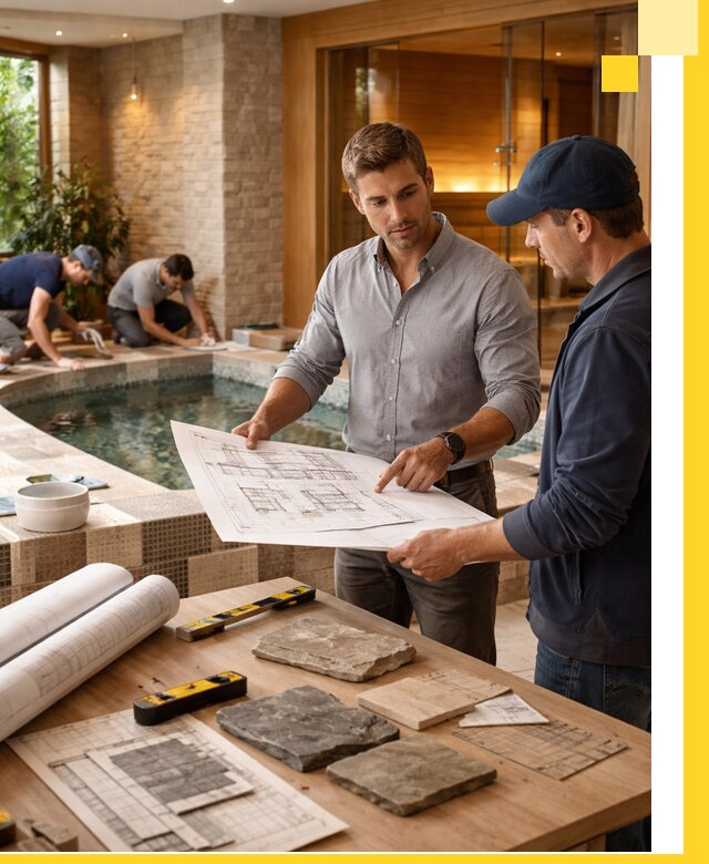 Проектирование SPA зон под ключ в Скопине с инженерией